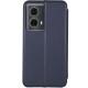 Шкіряний чохол (книжка) Classy для Motorola Moto G85 Темно-синій