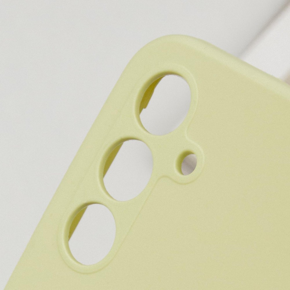 Чохол Silicone Cover Lakshmi Full Camera (AA) для Samsung Galaxy A25 5G Жовтий / Mellow Yellow