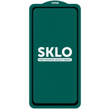 Захисне скло SKLO 5D (тех.пак) для Xiaomi Redmi Note 9s / Note 9 Pro / Note 9 Pro Max Чорний