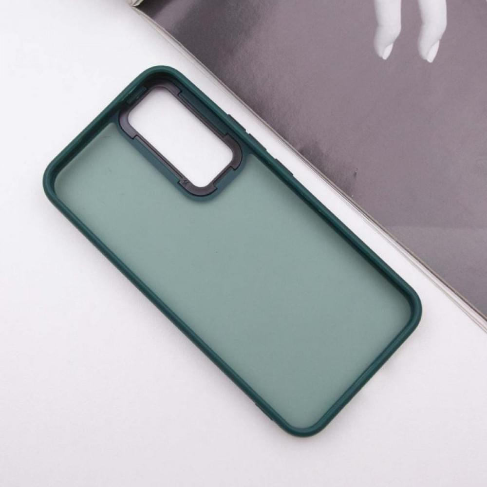 Чохол TPU+PC Lyon Frosted для Samsung Galaxy S25 FE Green