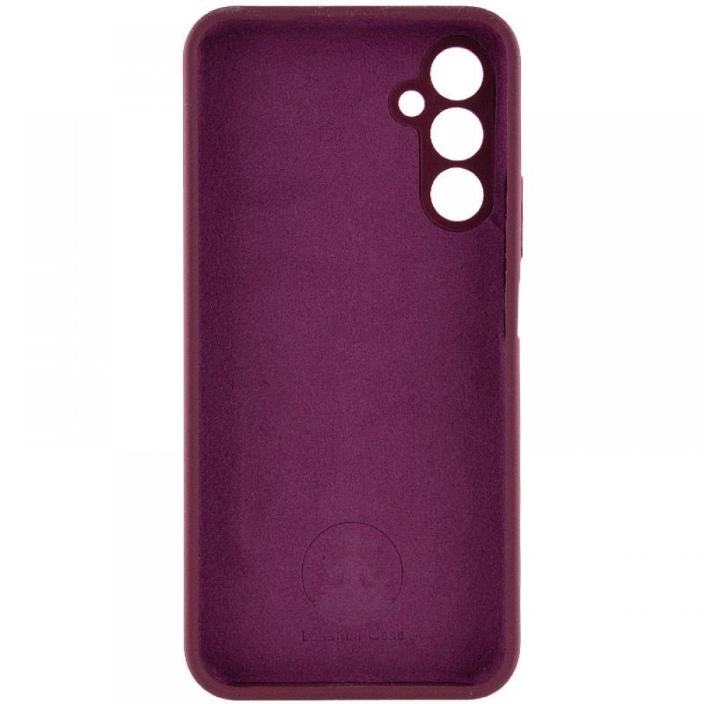 Чохол Silicone Cover Lakshmi Full Camera (AAA) для Samsung Galaxy A37 5G Бордовий / Plum