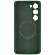 Чохол Silicone Cover Lakshmi Full Camera (AA) with MagFit для Samsung Galaxy S23 Зелений / Dark green