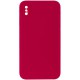 Чехол Silicone Case Square Full Camera Protective (AA) NOLOGO для Apple iPhone XS Max (6.5")