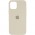 Чохол Silicone Case Full Protective (AA) для Apple iPhone 16 (6.1") Бежевий / Antigue White