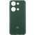 Чохол Silicone Cover Lakshmi Full Camera (AA) with logo для Xiaomi Poco X6 / Note 13 Pro 5G Зелений / Dark green