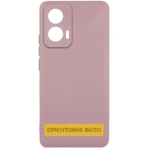 Чохол Silicone Cover Lakshmi Full Camera (AAA) для Xiaomi Poco M7 Pro 5G Рожевий / Pink Sand
