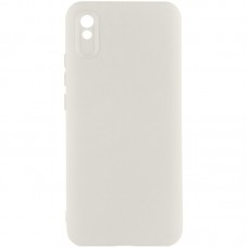 Чохол Silicone Cover Lakshmi Full Camera (AAA) для Xiaomi Redmi 9A Білий / White