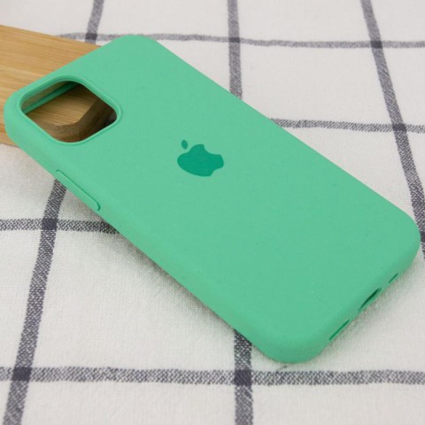 Чохол Silicone Case Full Protective (AA) для Apple iPhone 14 Plus (6.7") Зелений / Spearmint