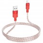 Дата кабель Hoco X99 Crystal Junction USB to Lightning (1m)