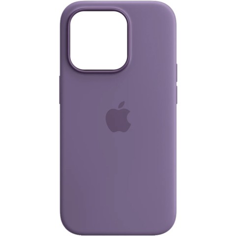 Чохол Silicone case (AAA) with Magsafe and Animation для Apple iPhone 14 Pro (6.1") Фіолетовий / Iris