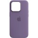 Чохол Silicone case (AAA) with Magsafe and Animation для Apple iPhone 14 Pro (6.1") Фіолетовий / Iris
