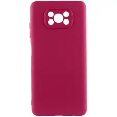 Чехол TPU GETMAN Liquid Silk Full Camera для Xiaomi Poco X3 NFC / Poco X3 Pro