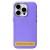 Шкіряний чохол Leather Case Metal Buttons для Samsung Galaxy A16 4G/5G Light Purple