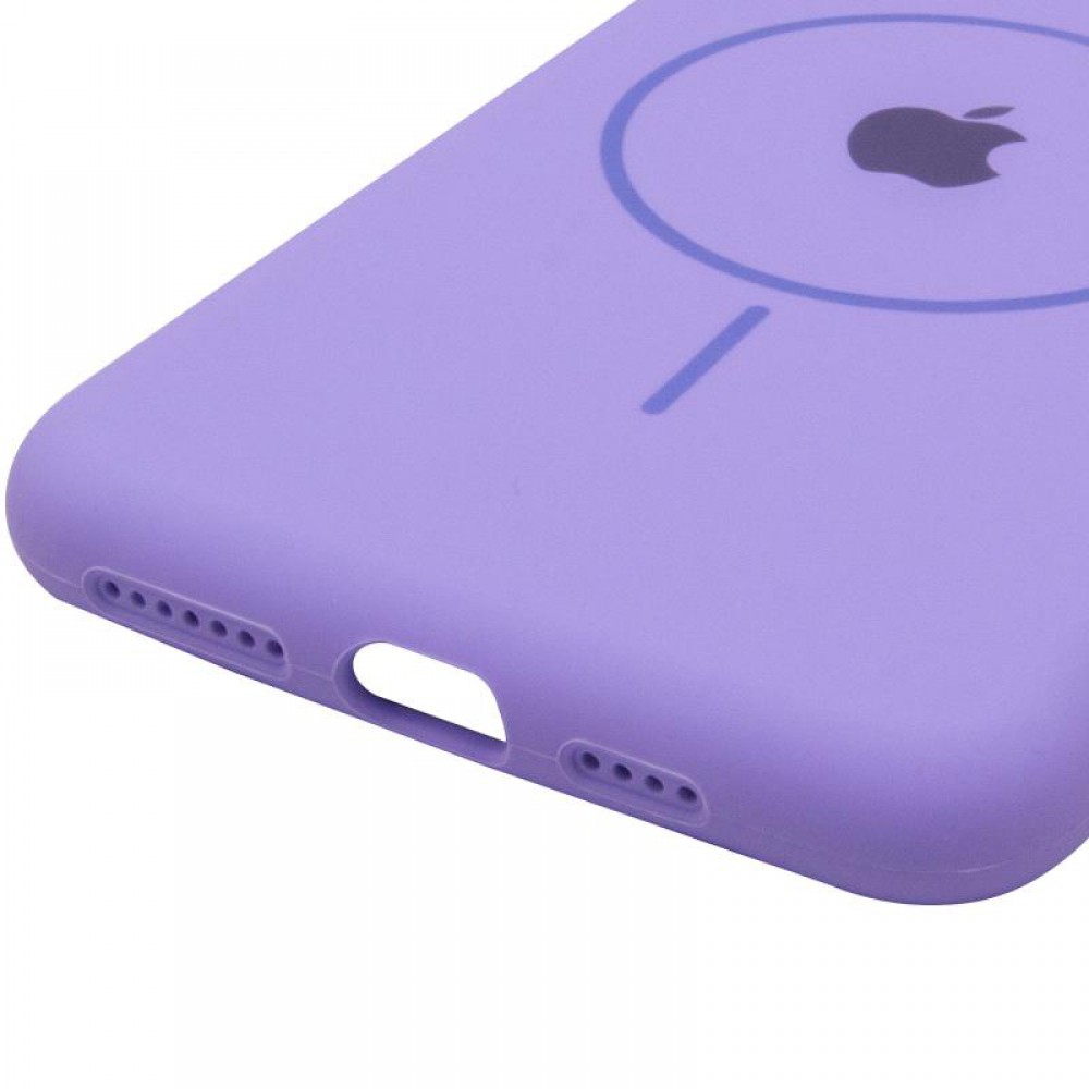 Чехол Silicone Case Full Protective (AA) with MagSafe для Apple iPhone 11 Pro Max (6.5")