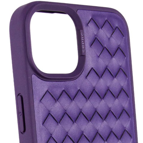 Шкіряний чохол Polo Santa Barbara для Apple iPhone 14 Plus (6.7") Purple