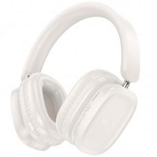 Накладні бездротові навушники Hoco W51 Delightful Milky White