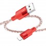 Дата кабель Hoco X99 Crystal Junction USB to Lightning (1m)