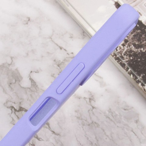 Чохол Silicone Cover Lakshmi Full Camera (AA) with logo для Xiaomi Redmi 13C / Poco C65 Бузковий / Dasheen