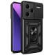 Ударостійкий чохол Camshield Serge Ring для Xiaomi Redmi Note 13 Pro+ Чорний