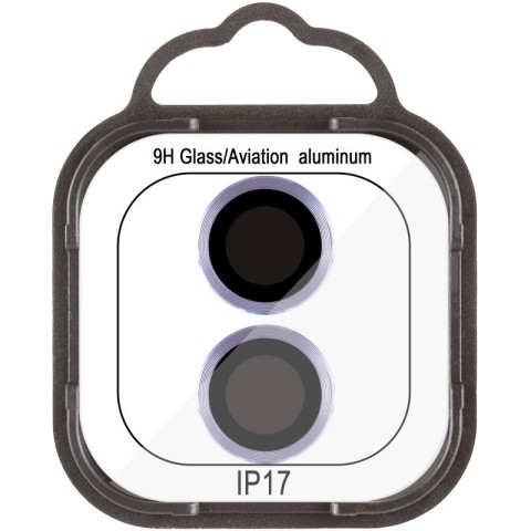 Захисне скло Metal Classic на камеру (у упак.) для Apple iPhone 17 (6.3") Блакитний / Light Blue