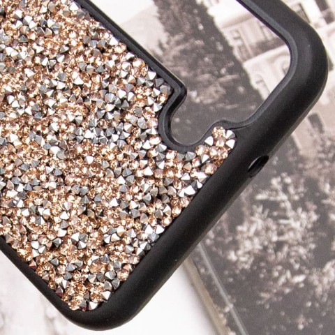 TPU чохол Bling World Rock Diamond для Samsung Galaxy S23 Рожевий
