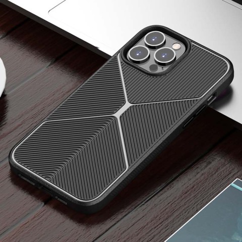 Чохол TPU BlackWood для Apple iPhone 14 Pro (6.1") Чорний