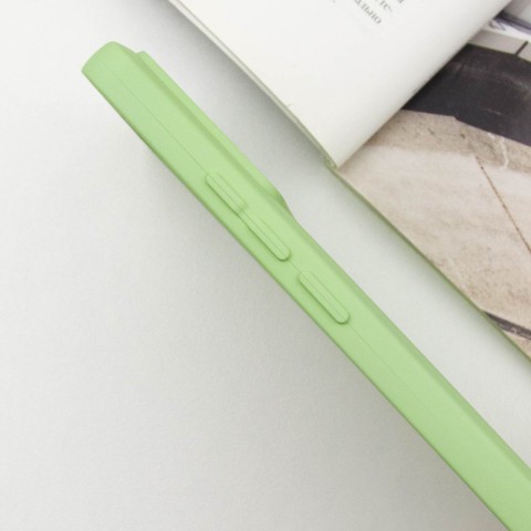 Чохол Silicone Cover Lakshmi Full Camera (A) для Xiaomi Poco X6 Pro Зелений / Pistachio