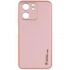 Шкіряний чохол Xshield для Xiaomi Redmi 13C / Poco C65 Рожевий / Pink