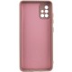 Чохол Silicone Cover Lakshmi Full Camera (AA) для Samsung Galaxy A51 Рожевий / Pink Sand