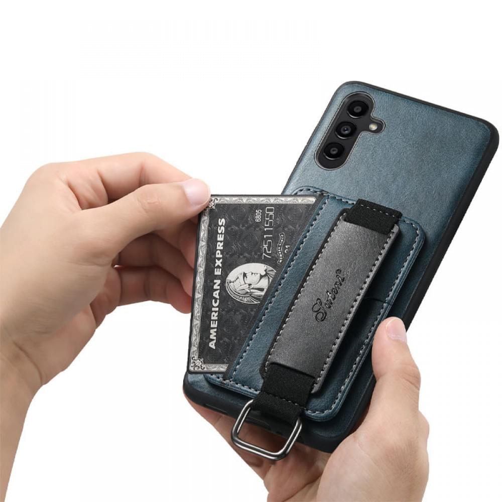 Кожаный чехол Wallet case and straps для Samsung Galaxy A14 4G/5G