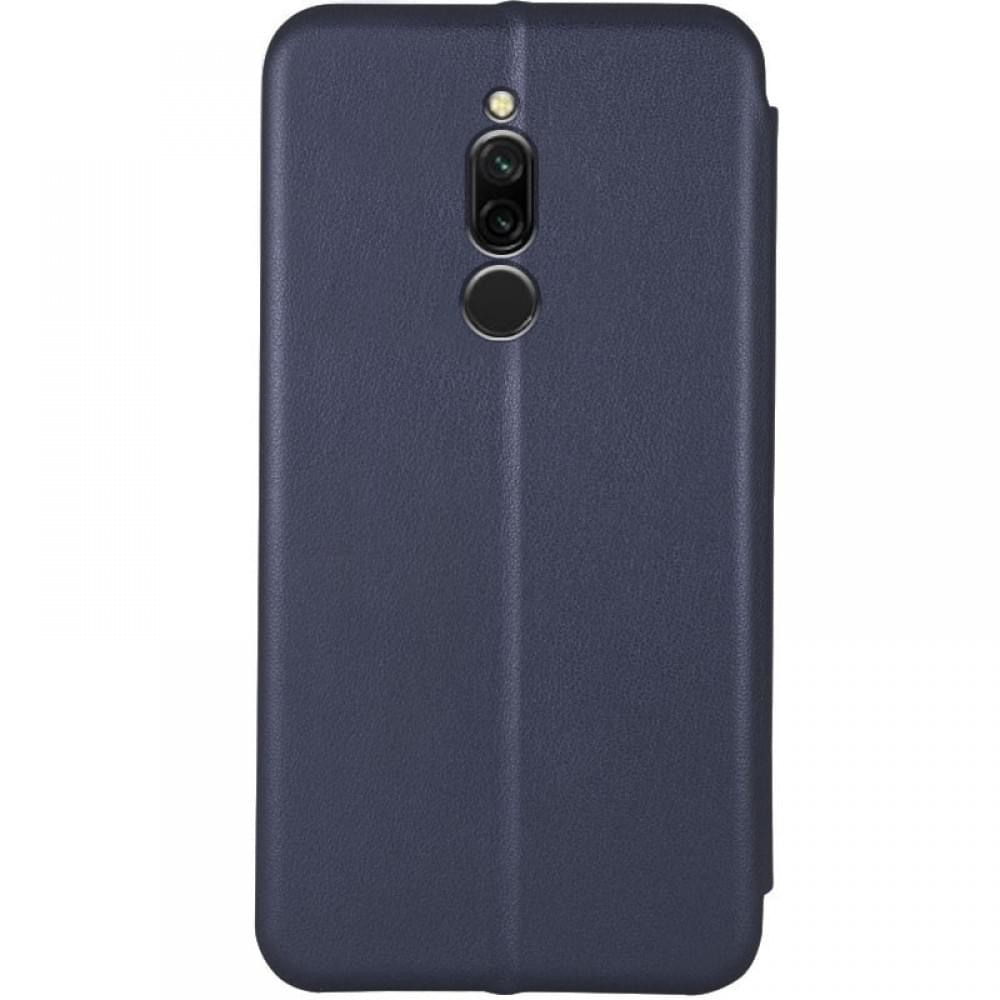 Шкіряний чохол-книжка Classy для Xiaomi Redmi 8 Темно-синій
