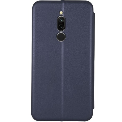 Шкіряний чохол-книжка Classy для Xiaomi Redmi 8 Темно-синій