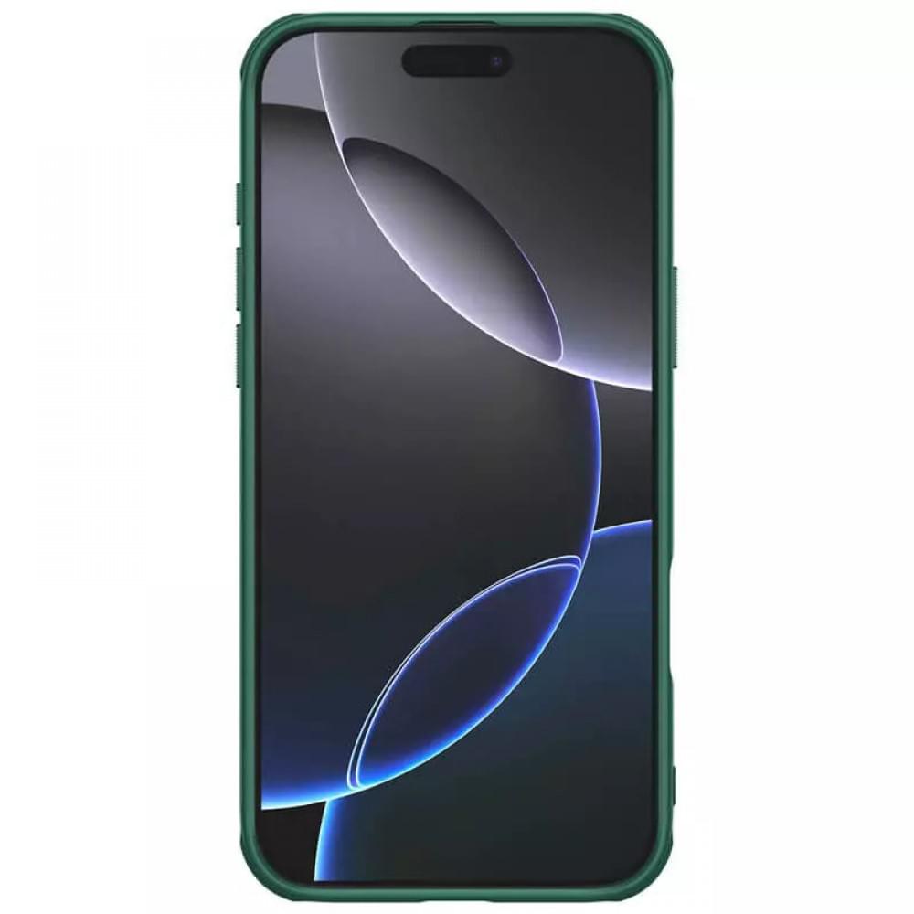 Чохол Nillkin Matte Pro для Apple iPhone 16 Pro (6.3") Зелений / Deep Green