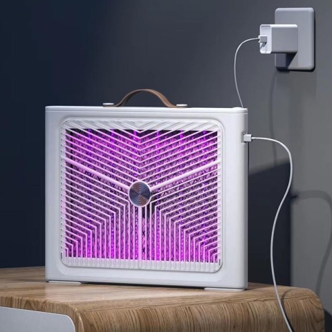 Пастка для комах з UV підсвічуванням GB-08 Trident with battery 1200 mAh White