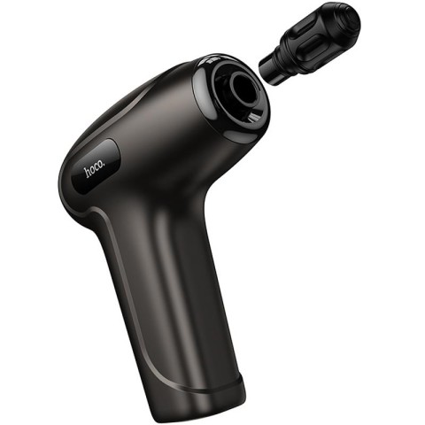 Фітнес-масажер для м'язів Hoco HP51 Electric mini 2×1800 mAh Metal gray