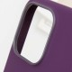 Чохол Silicone case (AAA) with Magsafe and Animation (button) для Apple iPhone 16 Pro Max (6.9") Plum