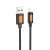 Дата кабель Borofone BX114 Structure USB to Lightning 2.4A (1m) Black