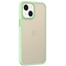 TPU+PC чехол Metal Buttons для Apple iPhone 13 (6.1")