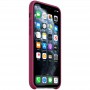 Чохол Silicone case (AAA) для Apple iPhone 11 Pro Max (6.5") Малиновий / Pomegranate