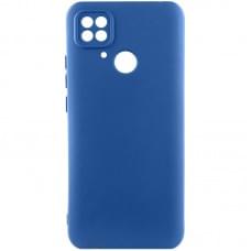 Чохол TPU GETMAN Liquid Silk Full Camera для Xiaomi Redmi 10C Синій / Navy Blue