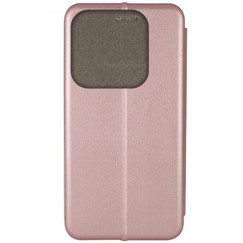 Шкіряний чохол-книжка Classy для Motorola Edge 50 Pro Rose Gold