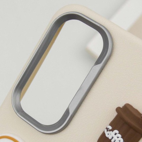 Чохол TPU Leather Toys для Samsung Galaxy A17 4G/5G Capybara / Sand