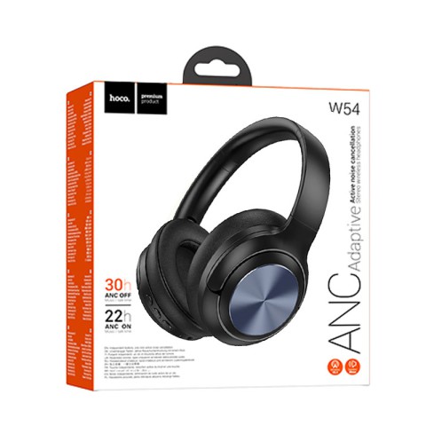 Накладні бездротові навушники Hoco W54 Young ANC Black