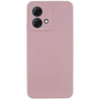 Чохол Silicone Cover Ummi Lakshmi Full Camera (AA) для Motorola Moto G84 Рожевий / Pink Sand