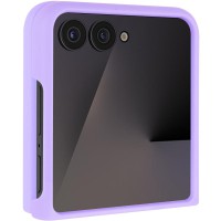 Чохол Foldables Silicone Cover Lakshmi (AAA) для Motorola Razr 50 Бузковий / Dasheen