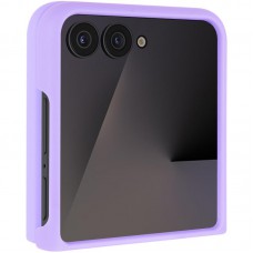 Чохол Foldables Silicone Cover Lakshmi (AAA) для Motorola Razr 50 Бузковий / Dasheen