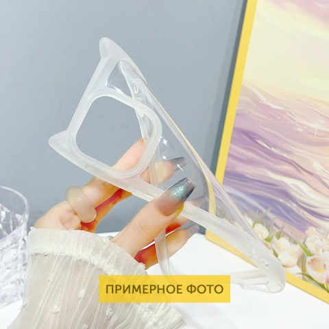 Чохол TPU Cat для Apple iPhone 16e (6.1") Transparent