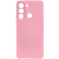 Чохол Silicone Cover Lakshmi Full Camera (AAA) для TECNO Pop 5 LTE Рожевий / Light pink