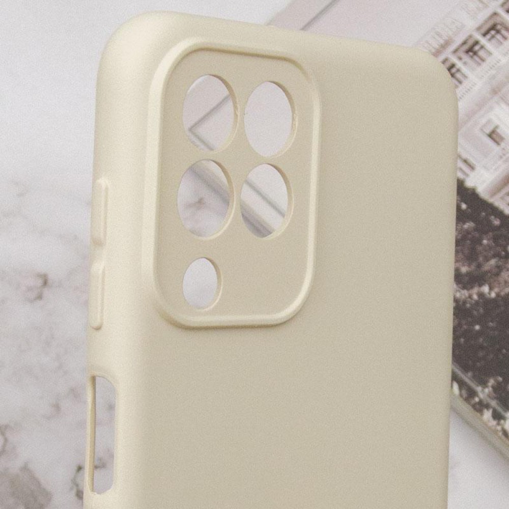 Чохол TPU GETMAN Liquid Silk Full Camera для Samsung Galaxy M33 5G Пісочний / Sand