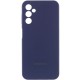 Чохол Silicone Cover Lakshmi Full Camera (AA) with logo для Samsung Galaxy A16 4G/5G Синій / Midnight blue